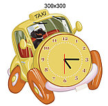 Часы настенные Такси, фото 3