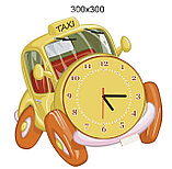 Часы настенные Такси, фото 4