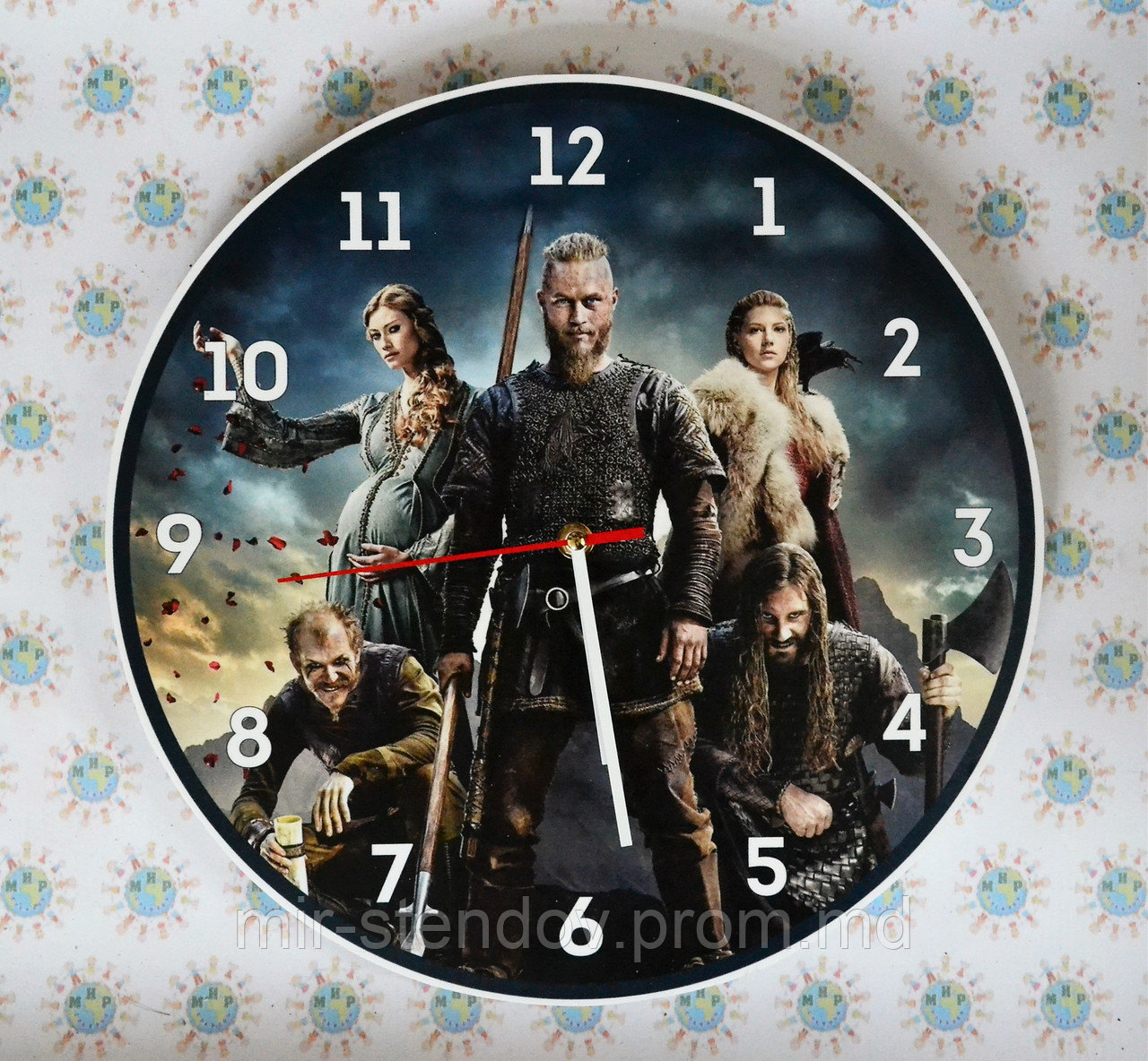 Настенные часы Викинги, фото 1