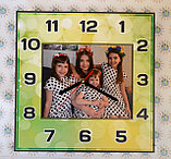Настенные часы с Вашими фотографиями, фото 2