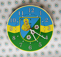 Годинник настінний з гербом Веселинове