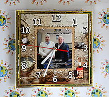 Часы Настенные с вашими фотографиями для мужчин