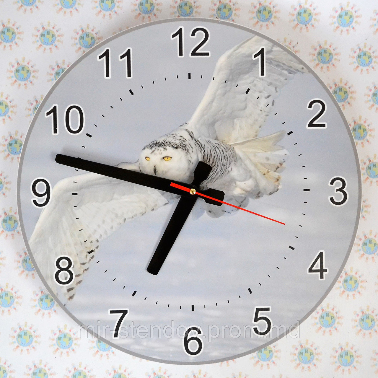 Часы настенные Сова в небе - фото 1 - id-p5995722