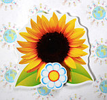 Магнитный стенд для крепления рисунка Подсолнушек, фото 3