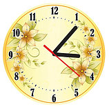 Часы настенные Золотой барвинок, фото 2