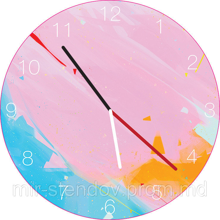 Часы настенные Розовая Фантазия - фото 1 - id-p5995891