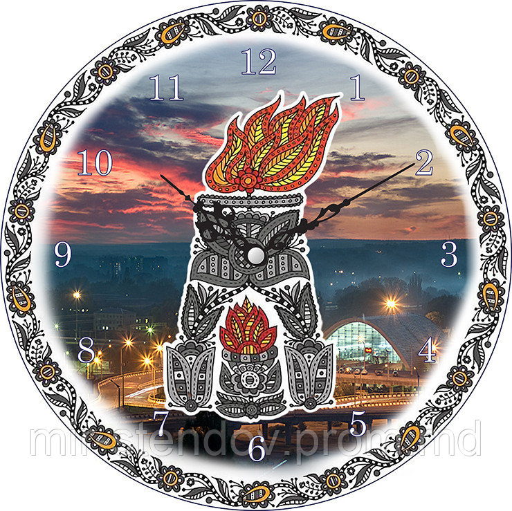 Настенные часы Луганск 25 см - фото 1 - id-p5995957