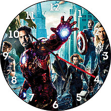 Часы настенные СуперЛЮДИ