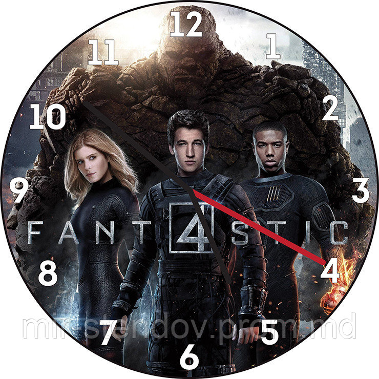 Часы настенные Фантастическая четверка, фото 1
