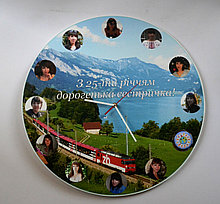 Часы Настенные подарочные с фотографиями