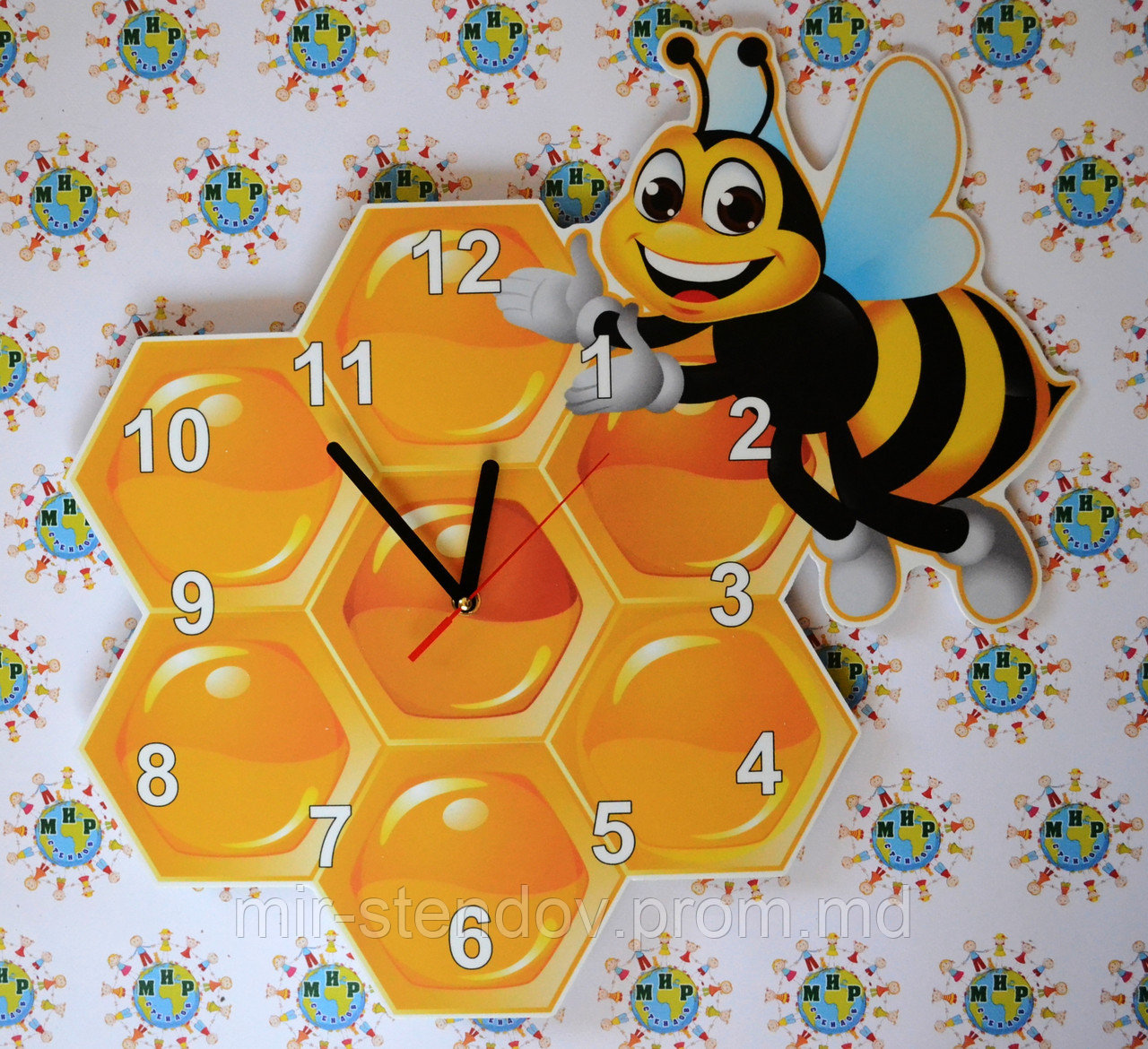 Часы настенные Пчёлка - фото 1 - id-p5996189