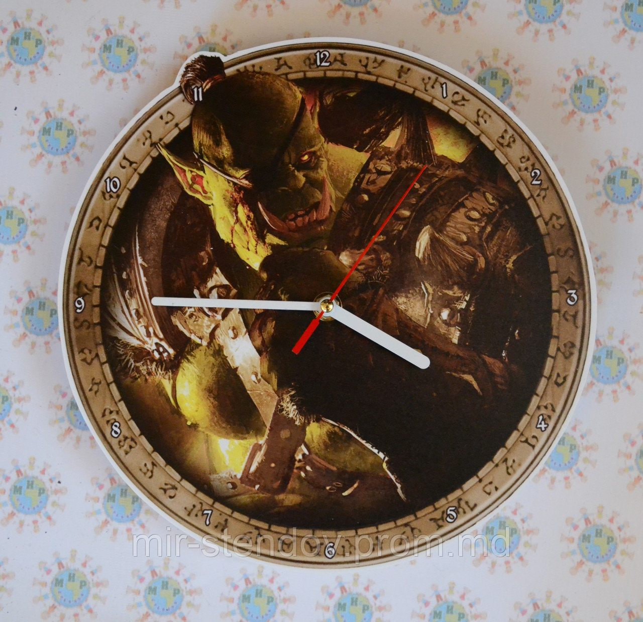 Часы настенные Варкрафт 3, фото 1