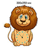 Часы настенные Лев, фото 2