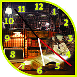 Часы настенные Литература, фото 3