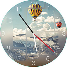 Часы настенные Воздушное путешествие