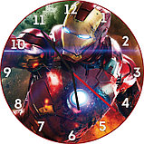 Часы настенные Железный человек, фото 2