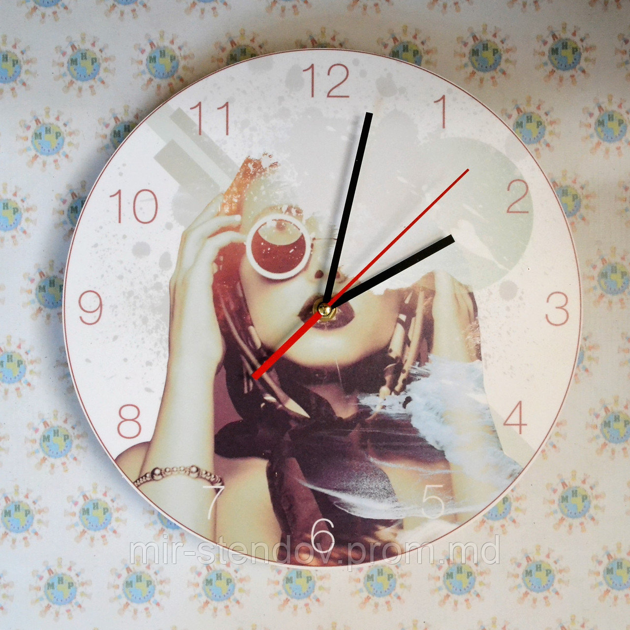 Часы настенные Очки, фото 1