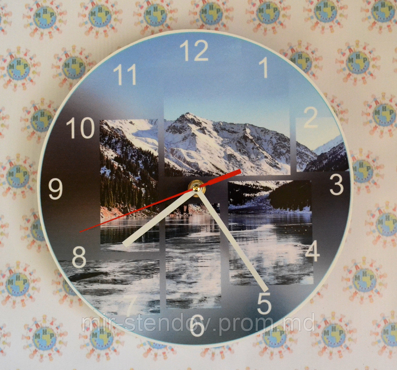 Часы настенные Горы, фото 1