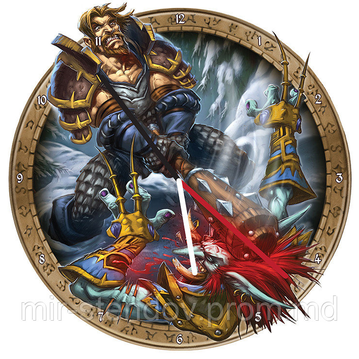 Часы настенные Варкрафт, фото 1
