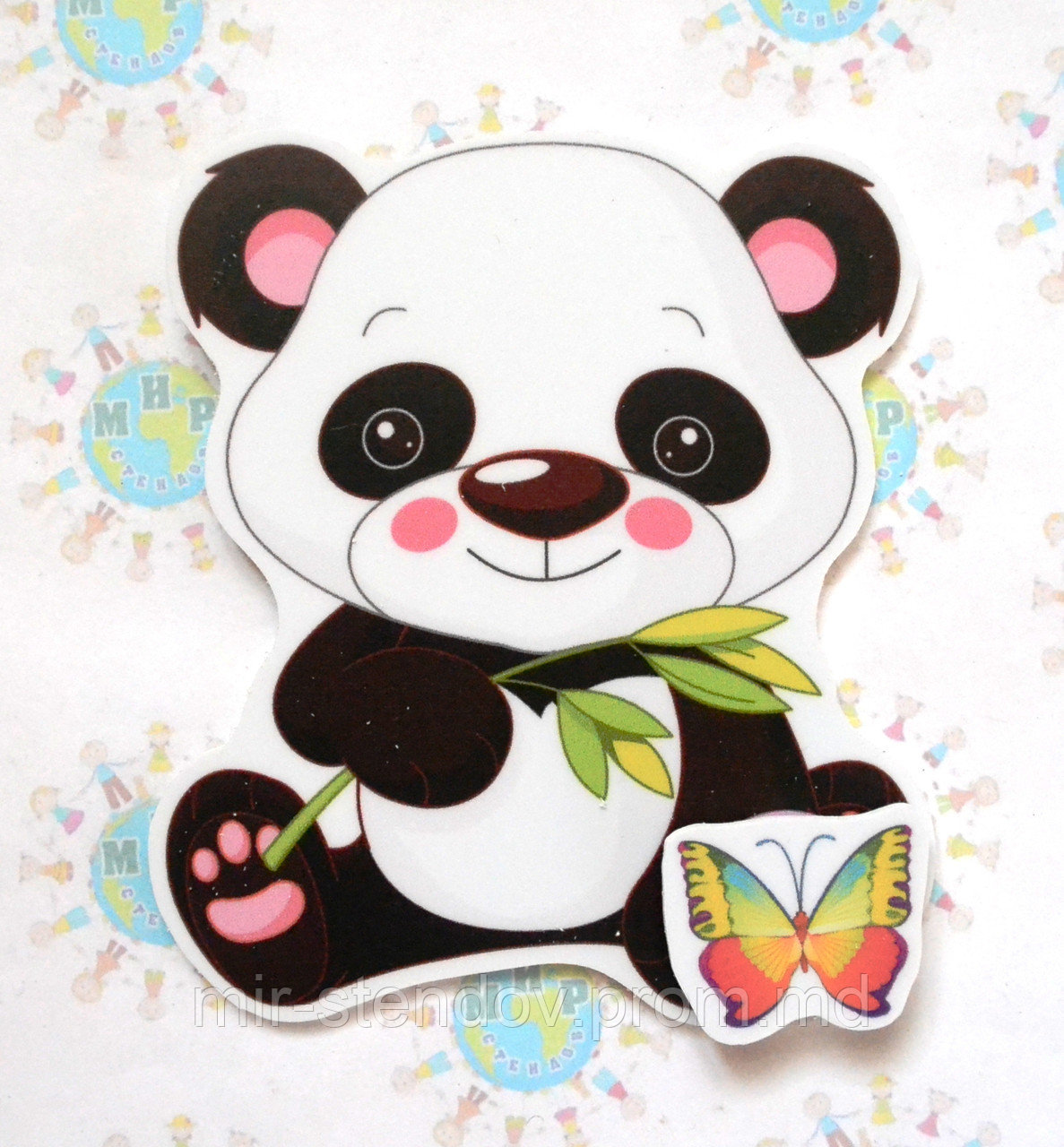 Магнитный стенд для крепления рисунка Панда, фото 1