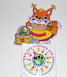 Магнитный стенд для крепления рисунка Белка, фото 2