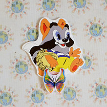 Магнитный стенд для крепления рисунка Крошка Енот