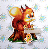 Стенд для рисунка и поделки Бельчонок, фото 2