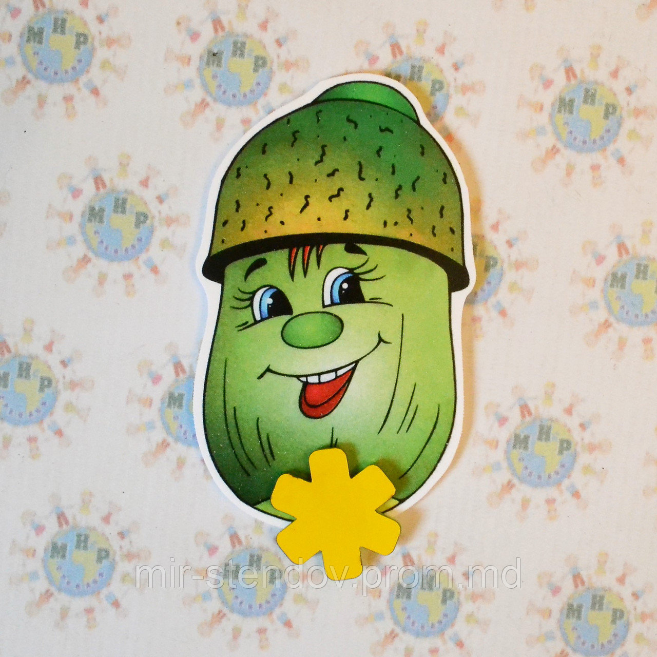 Магнитный стенд для крепления рисунка Желудь, фото 1