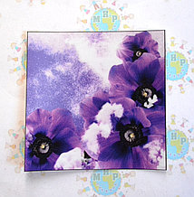 Наклейка на выключатель Фиалки