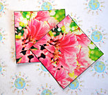 Наклейка на выключатель Розовые цветы, фото 3