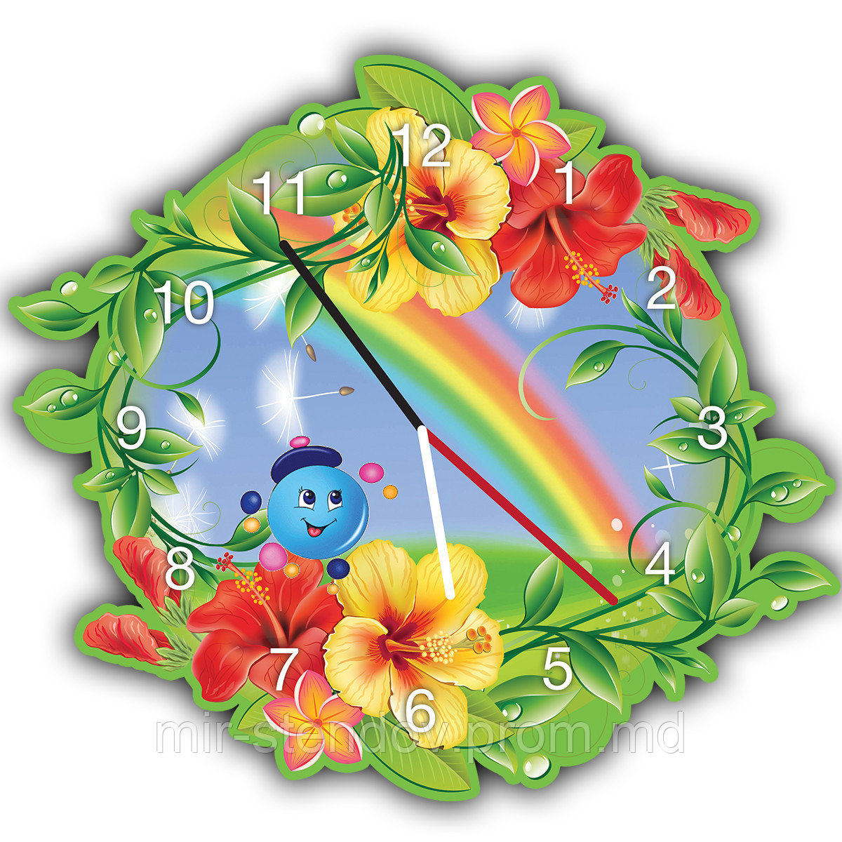 Часы настенные Лилии - фото 1 - id-p5997313