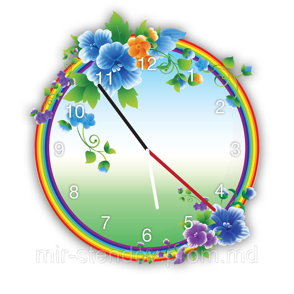 Часы настенные Анютыны Глазки, фото 1