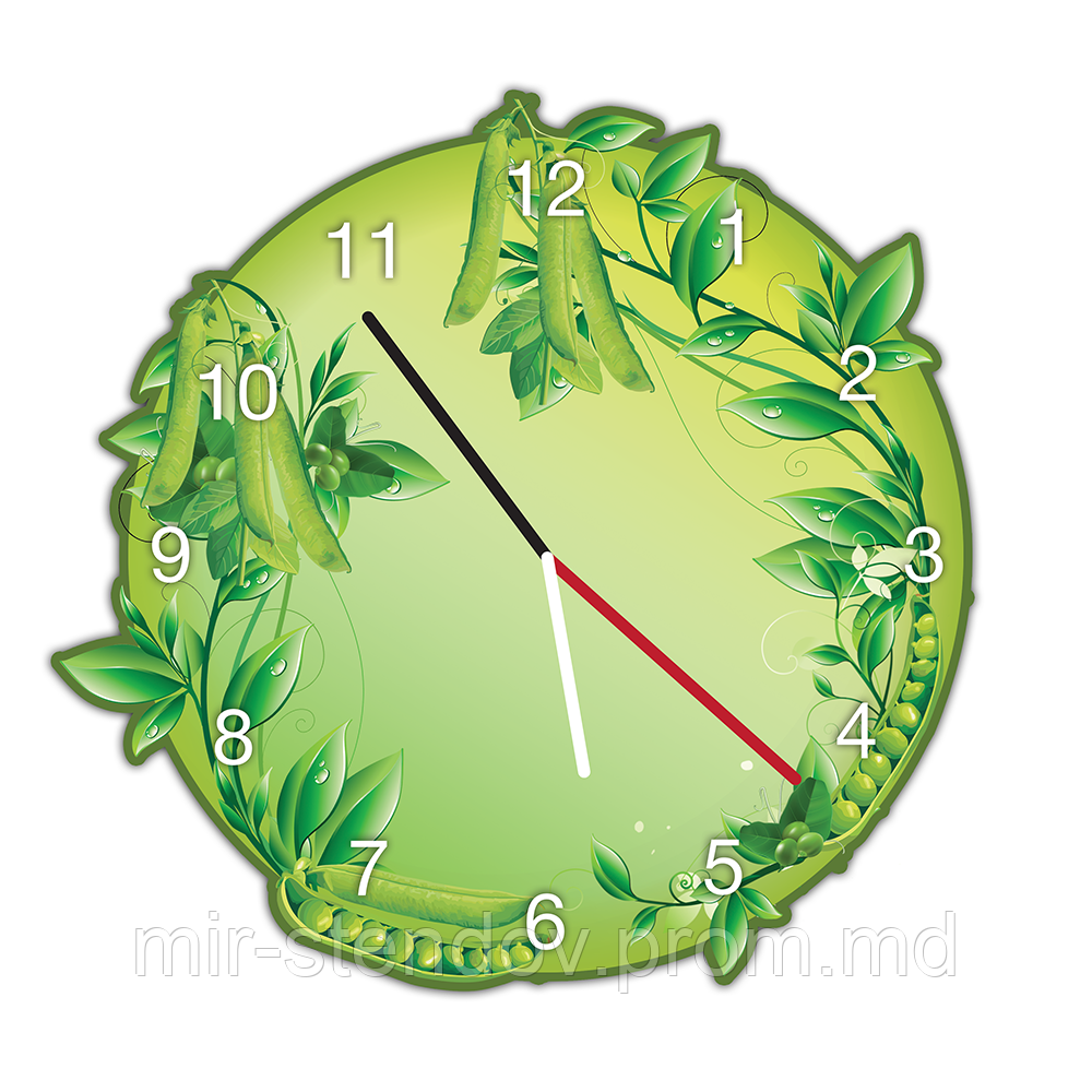 Часы настенные Горошинки, фото 1