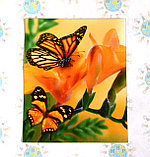 Наклейка на выключатель и розетку Бабочки, фото 2