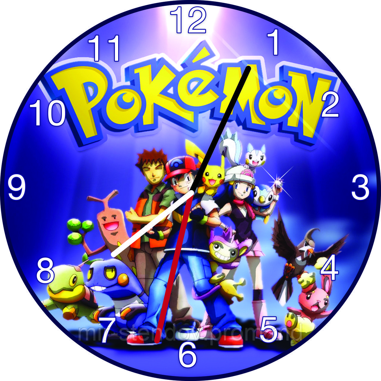 Часы настенные Покемоны - фото 1 - id-p5997408
