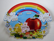 Стенд для поделок Яблочко