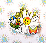 Магнитный стенд для крепления рисунка Ромашка, фото 4