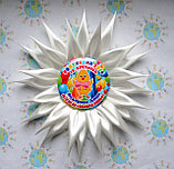 Повязка на руку Выпускник с розеткой Ромашка, фото 3