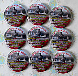 Значки для выпускников с фотографией школы, фото 2