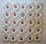 Значки для детского сада группы Телепузики с розеткой Ромашка, фото 2