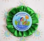 Значок с оригинальной розеткой Незабудка, фото 5