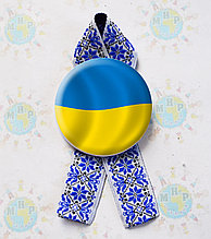 Значок Україна! Та стрічка Вишиванка