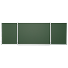 Школьная доска магнитная меловая 3х1 м Интеллект