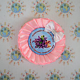 Значки Выпускница с розеткой "Орхидея". Именные, фото 2