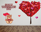 С днем Валентина! Наклейка ко дню святого Валентина, фото 3