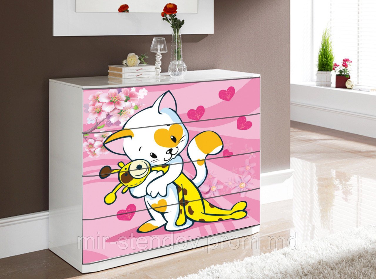 Наклейка на комод Котёнок, фото 1