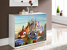 Наклейка на комод Зверополис