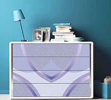 Наклейка на комод Бокал