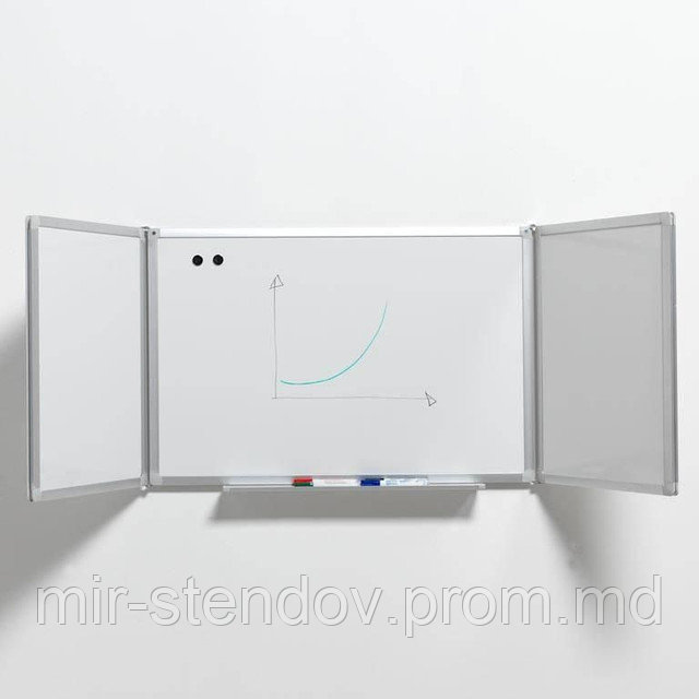 Школьная доска магнитная маркерная 3х1 м Интеллект, фото 1