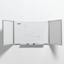 Школьная доска магнитная маркерная 3х1 м Интеллект